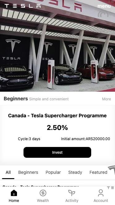 【特惠多國語言投资理财】全新UI特斯拉投资理财/特惠理财/投资返利/完美运营