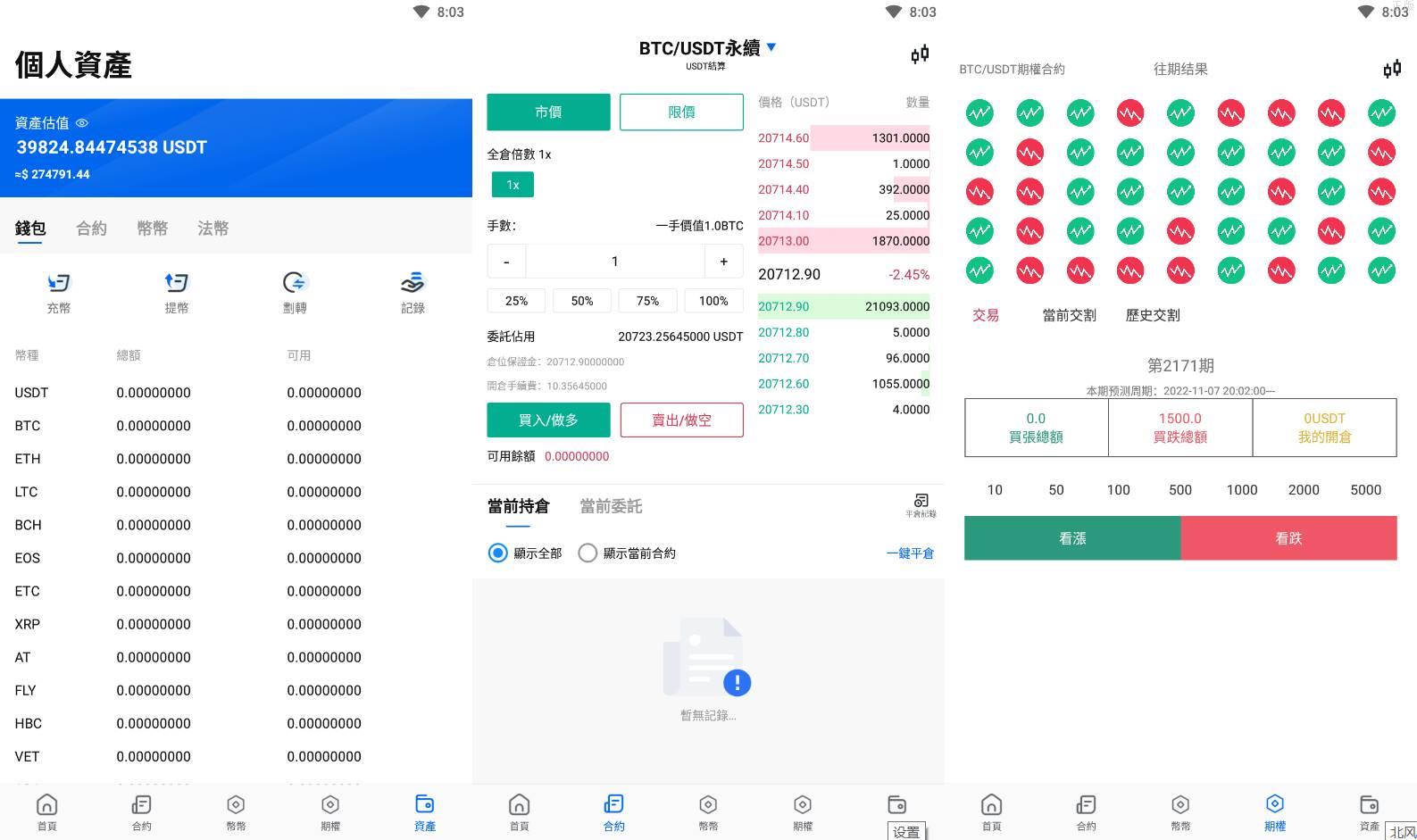java原生交易所系统/期权交易/合约交易所/法币交易