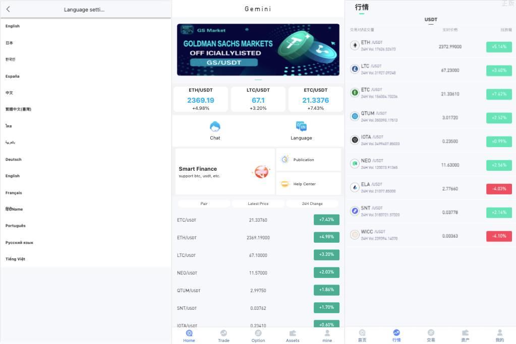 特惠多國語言交易所系统/秒合约交易/新币认购/前端uniapp