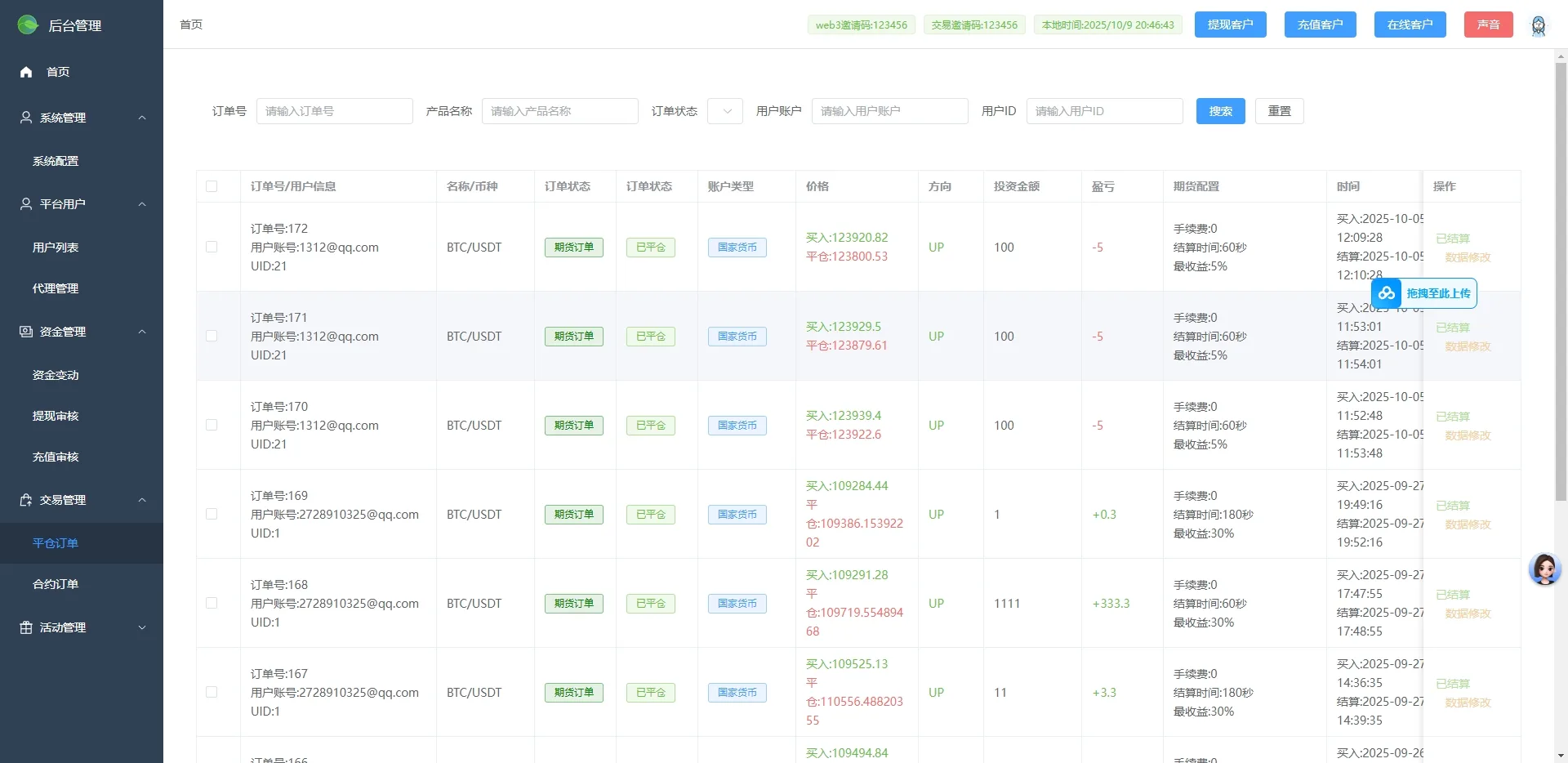 【多國語言Java微盘合约交易所源码】特惠多國語言合约交易所源码前端使用vue 后端java springboot