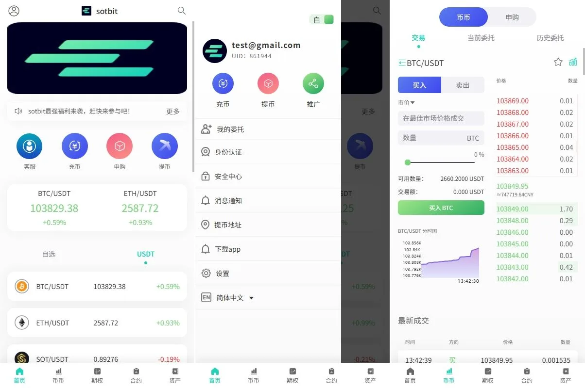【特惠多國語言运营级别交易所】前端uniapp vue后端Larave特惠交易所/期权交易/合约交易/多國語言申购交易所