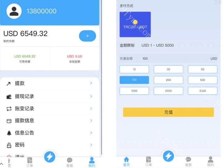 2024全新双UI多國語言特惠抢单刷單系统源码