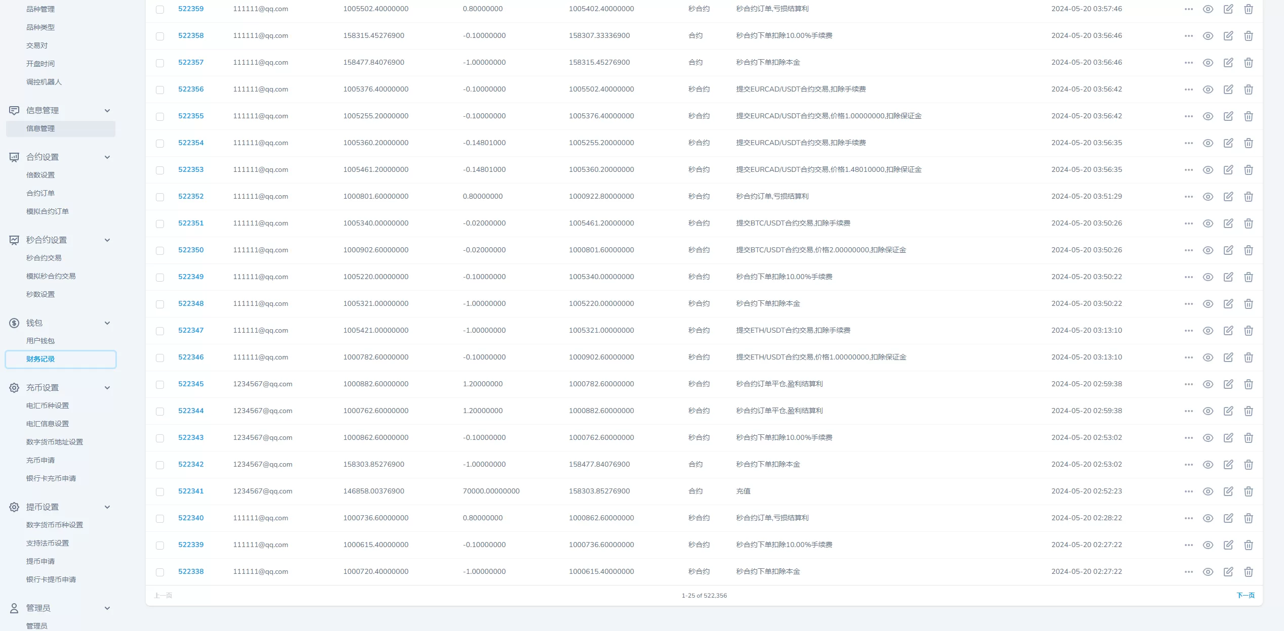 特惠FX7综合外汇交易所系统/合约挂单交易/秒合约交易/K线全局控源码