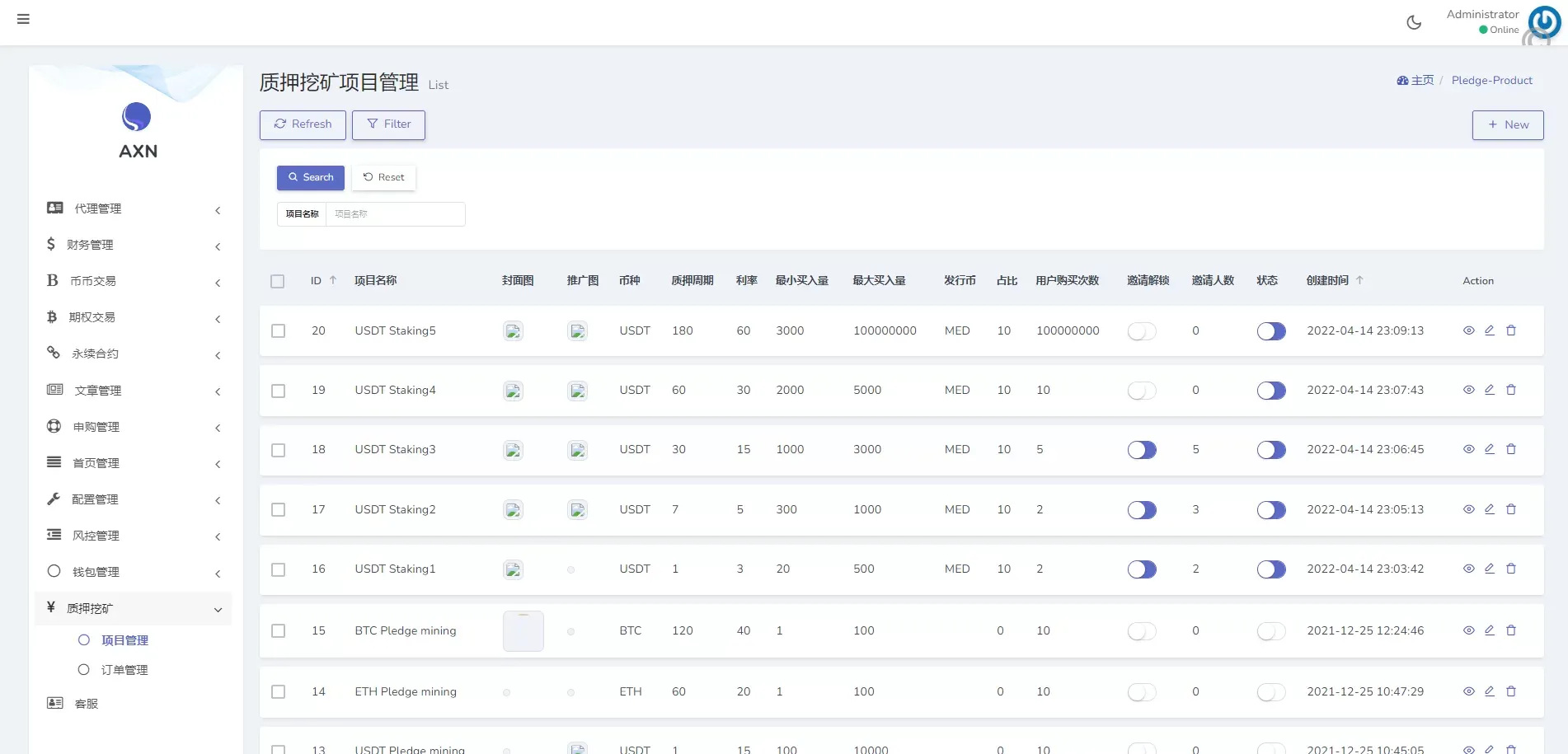 二开版特惠区块链交易所系统/质押挖矿/15国语言交易平台源码