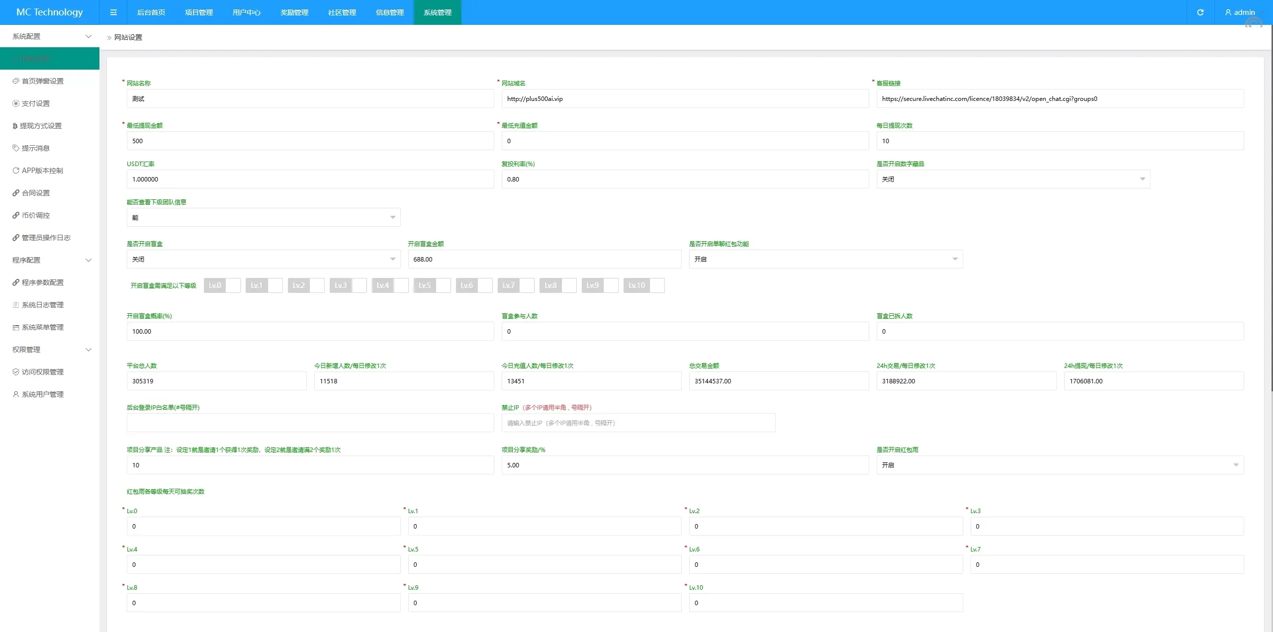 亲测多國語言特惠投资返利系统源码/IM社区/10级分销