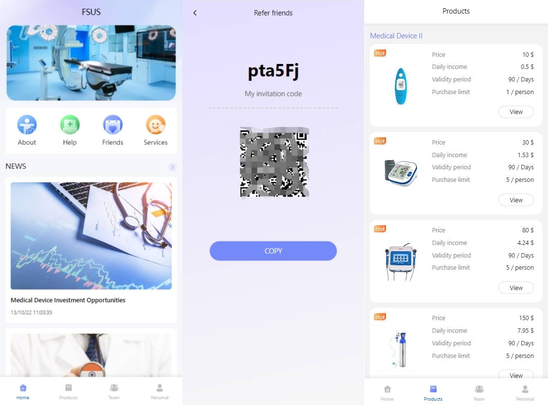 新版海外医疗投资理财系统/理财投资分红系统/红包赠送