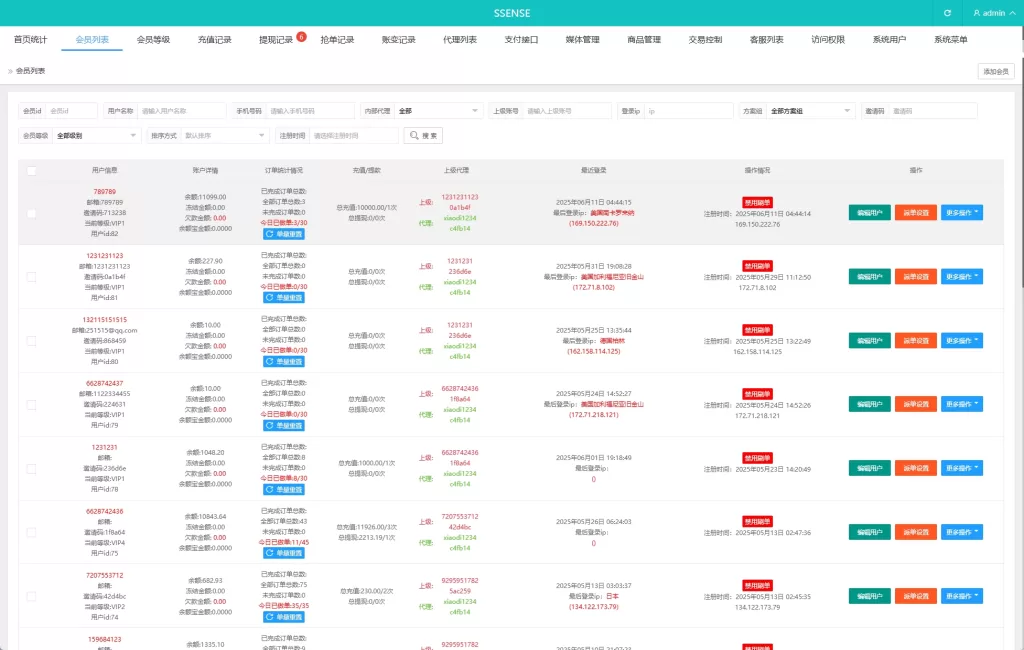 理财投资【前端vue抢单源码】海外抢单刷单系统/幸运单/连单卡单/订单重置/订单评价精品下载